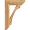 Ekena Millwork Legacy Slat Rough Sawn Bracket w/ Offset Brace, Western Red Cedar, 8"W x 26"D x 38"H BKT0806X26X38LEC06RWR - alternate 4